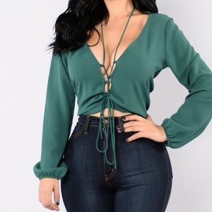 Fashion Nova Round And Round We Go Top